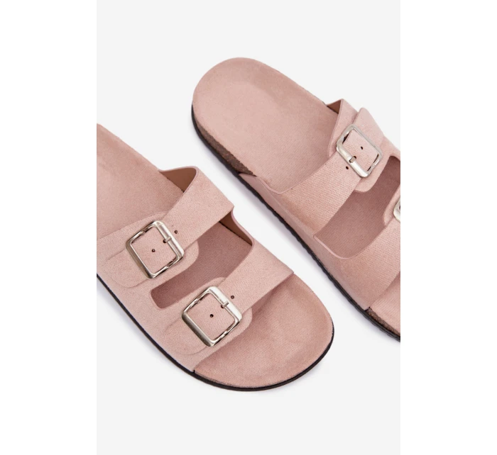 Dámské žabky Světle růžové model 21908455 - Boto