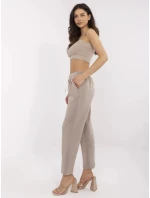 Kalhoty DHJ SP model 21034926 tmavě lila - FPrice Kalhoty DHJ SP model 21034926 tmavě lila - FPrice