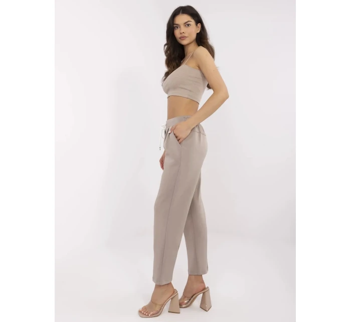 Kalhoty DHJ SP model 21034926 tmavě lila - FPrice Kalhoty DHJ SP model 21034926 tmavě lila - FPrice