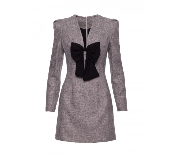 šaty s výstřihem do V grafitové model 21295852 - Moe šaty s výstřihem do V grafitové model 21295852 - Moe