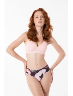 Spodní díl bikin Velvet Bloom Tanga Brasil - Julimex