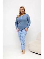 Pohodlná pyžama pro plnoštíhlé model 226131 Forever Pink Pohodlná pyžama pro plnoštíhlé model 226131 Forever Pink