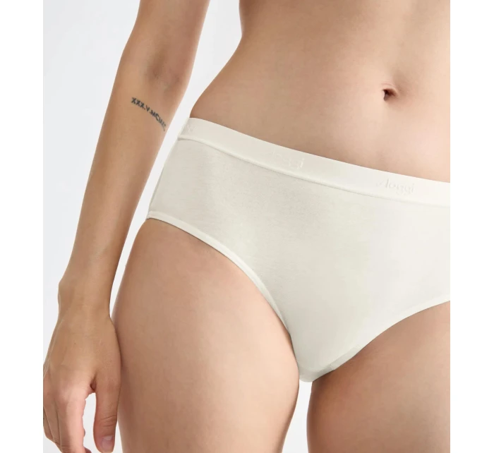 sloggi GO Casual Midi 3P - WHITE - SLOGGI WHITE - SLOGGI