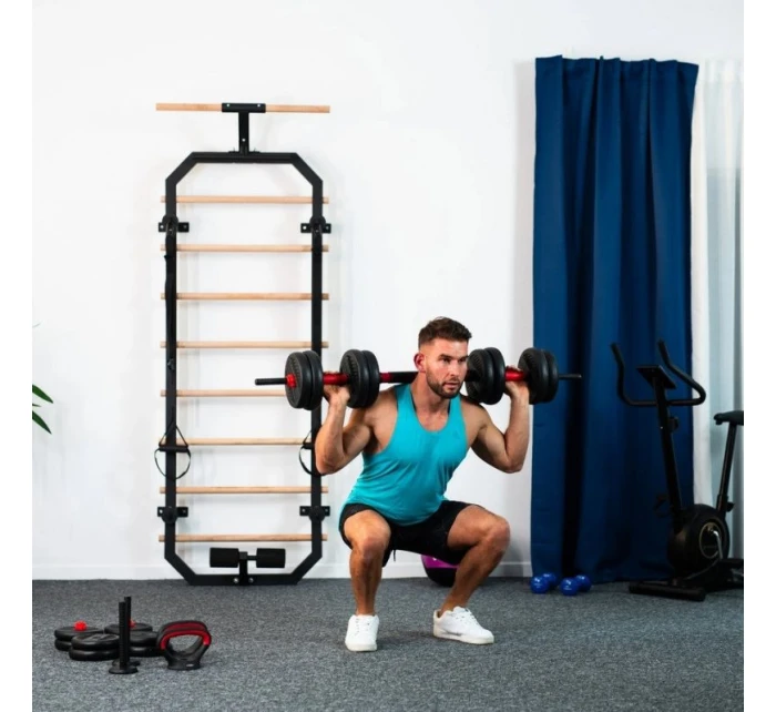 HMS SGN140 sada závaží 6v1 (činka, činky a kettlebell) 40 kg HMS SGN140 sada závaží 6v1 (činka, činky a kettlebell) 40 kg