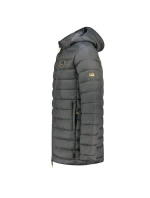 pánská bunda LONG HOOD DB MEN 233 DARK GREY model 21768260 - Geographical Norway