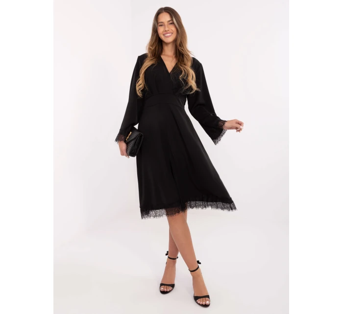 Sukienka MI SK model 21488892 czarny - FPrice Sukienka MI SK model 21488892 czarny - FPrice