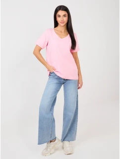 T shirt RV TS model 21889049 jasny różowy - FPrice
