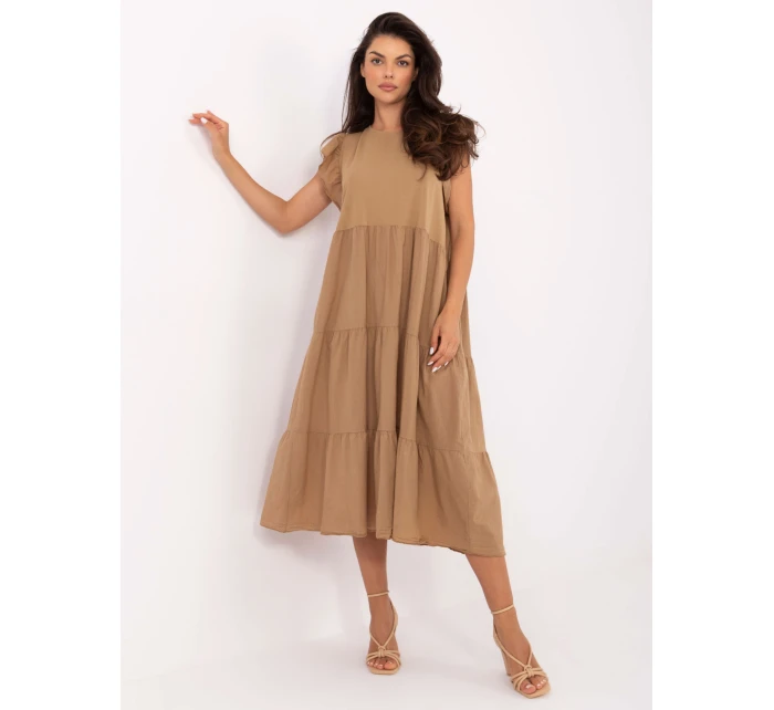 Sukienka TW SK BI 6 model 21204733 camelowy - FPrice