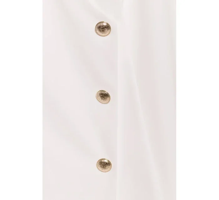 model 20475892 Sako se zlatým knoflíkem ecru - Moe model 20475892 Sako se zlatým knoflíkem ecru - Moe