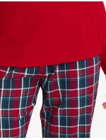 Dámské pyžamo Glance 40938-33X Červená - Henderson Ladies Dámské pyžamo Glance 40938-33X Červená - Henderson Ladies