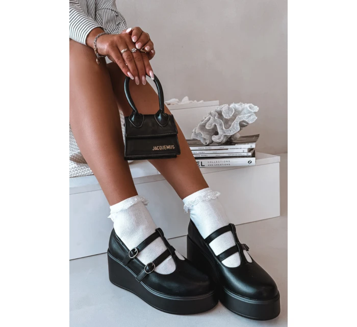 Boty na klínovém podpatku model 224241 Step in style Boty na klínovém podpatku model 224241 Step in style