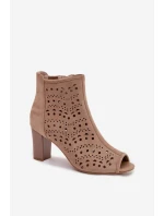 Boty na podpatku  model 225197 Step in style