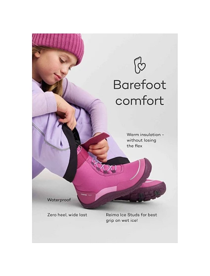 barefoot dětské zimní boty Junior model 21412572 - Reima