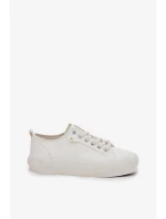 Dámské tenisky na platformě z ECO kůže Big Star – bílé Dámské tenisky na platformě z ECO kůže Big Star – bílé