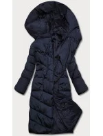 DŁUGA ZIMOWA KURTKA DAMSKA GRANATOWA model 21244905 - LHD DŁUGA ZIMOWA KURTKA DAMSKA GRANATOWA model 21244905 - LHD