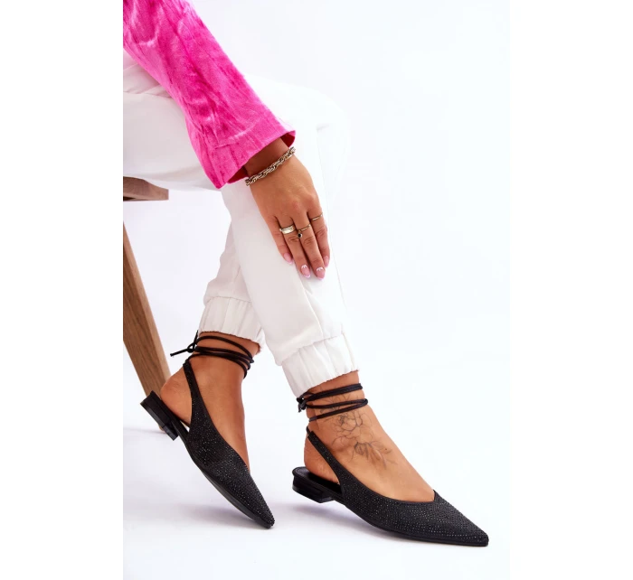 Vázané Baleríny S Černe model 21612801 - Boto