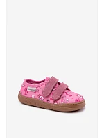 Dětské dívčí barefoot pantofle Růžové model 22100987 - Milami Dětské dívčí barefoot pantofle Růžové model 22100987 - Milami