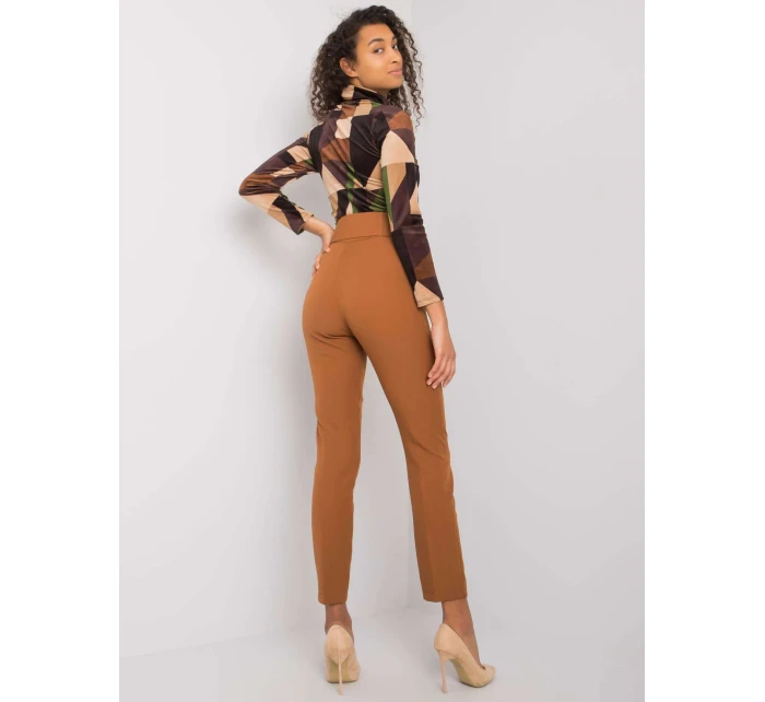 Spodnie LC SP 22K model 21141986 jasny brązowy - FPrice Spodnie LC SP 22K model 21141986 jasny brązowy - FPrice