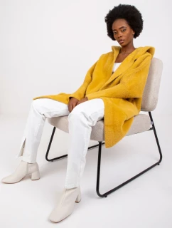 Dámský kabát  MBM  PL 1518.95P tmavě žlutý