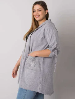 Mikina RV BL 6795.84 šedá