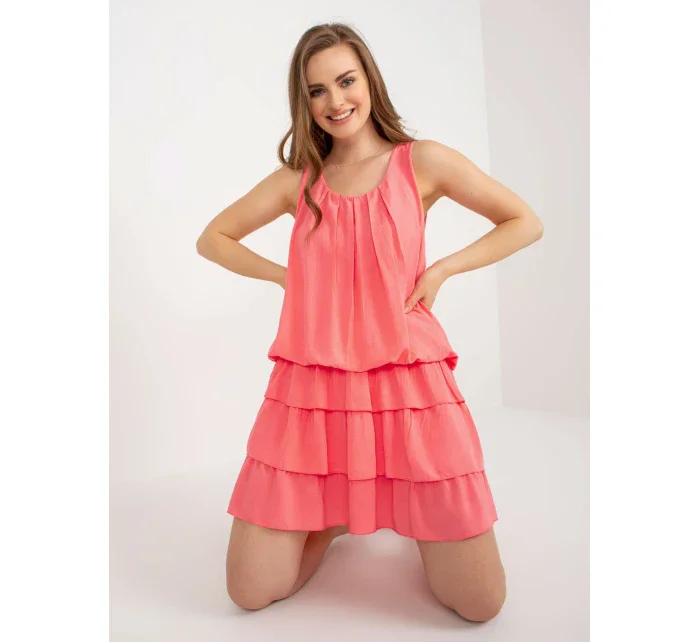 TW SK BI 8139 šaty.44 korálů TW SK BI 8139 šaty.44 korálů