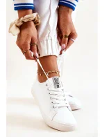 Dámské kožené tenisky Big Star - bílé Dámské kožené tenisky Big Star - bílé