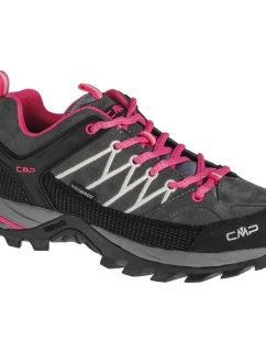 Dámské trekové boty Rigel Low W 3Q13246-103Q Černošedá s růžovou - CMP