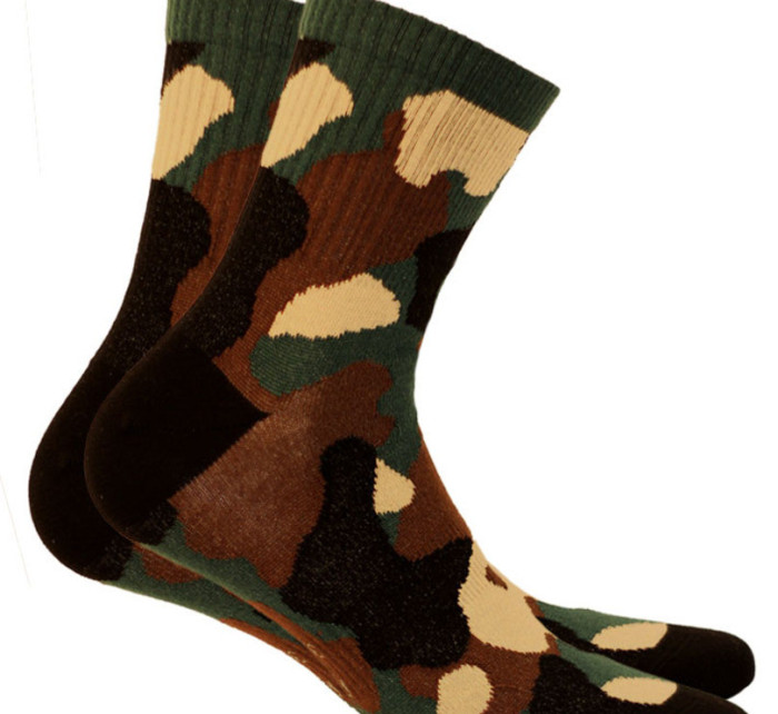 Krátké pánské/chlapecké vzorované ponožky AG+