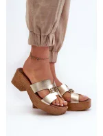 Pantofle model 197658 Step in style Pantofle model 197658 Step in style