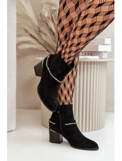 Boty na podpatku model 199288 Step in style