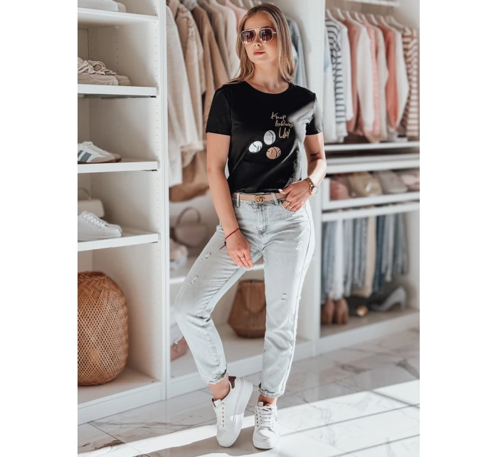 Dámské tričko s černé Dstreet model 21984241 - FashionStreet