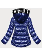 METALICZNA KURTKA DAMSKA Z KAPTUREM model 21243061 - SPEED.A