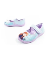 model 21394664 dětská obuv baleríny pantofle na suchý zip pantofle - Leomil