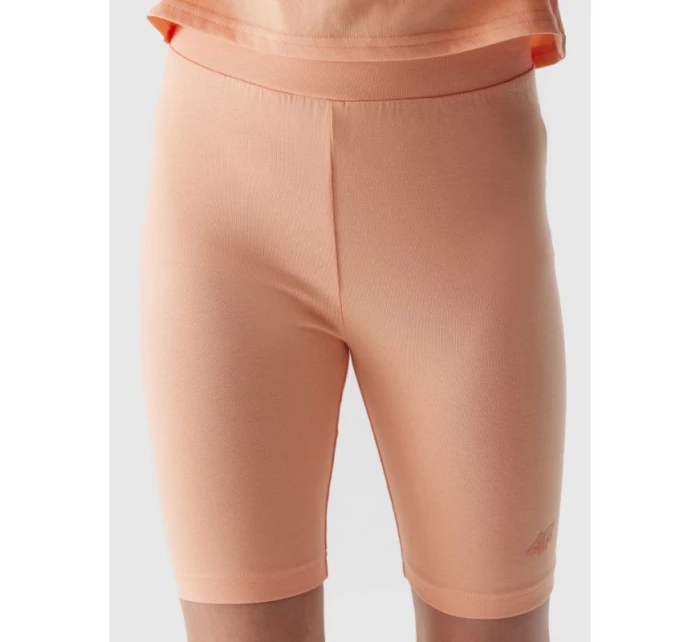 Dívčí pletené cyklistické legíny 4F Junior Dívčí pletené cyklistické legíny 4F Junior