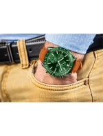 Pánské hodinky Giewont Chronograph Sapphire Brown Green GW8720-A3 Pánské hodinky Giewont Chronograph Sapphire Brown Green GW8720-A3