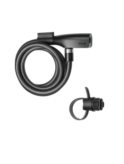 AXA RESOLUTE 1x120 kabelová spona černá klíčová dětské