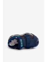 Dětské sandály Na suchý zip Big Star NN374236 modré Dětské sandály Na suchý zip Big Star NN374236 modré