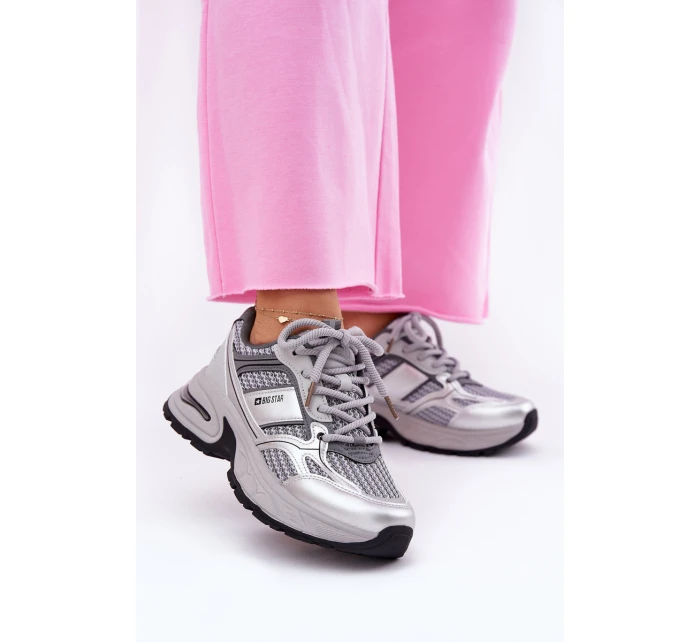 Dámské Tenisky Big Star RR274A193 Šedé Dámské Tenisky Big Star RR274A193 Šedé