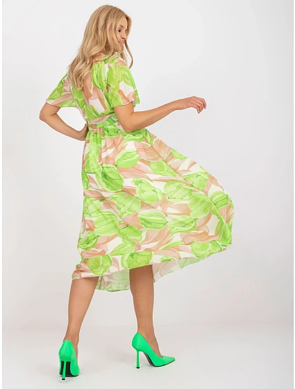 Šaty DHJ SK model 17363116 světle zelená - FPrice Šaty DHJ SK model 17363116 světle zelená - FPrice