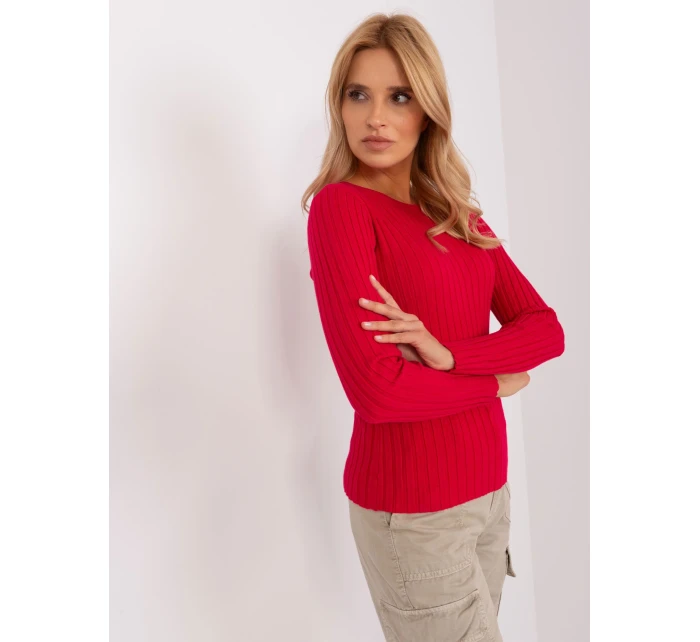 Sweter PM SW model 18900740 czerwony - FPrice Sweter PM SW model 18900740 czerwony - FPrice