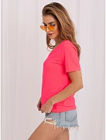 T shirt RV TS model 22223017 fluo różowy - FPrice