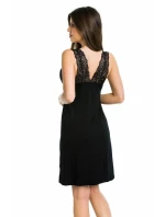 Dámská noční košilka NATALIA 05073 černá - Mediolano