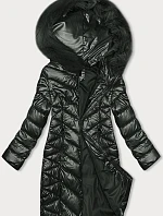 Dámská prošívaná zimní bunda J Style army (16M9100-136)