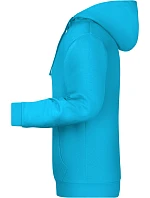 Daiber JN 796 Pánská mikina s kapucí 02.0796 turquoise
