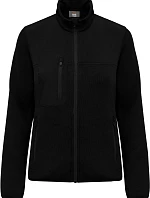 WK WK 9109 Dámská pracovní pletená fleecová bunda 20.9109 black
