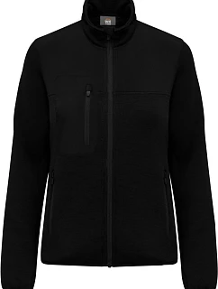 WK WK 9109 Dámská pracovní pletená fleecová bunda 20.9109 black