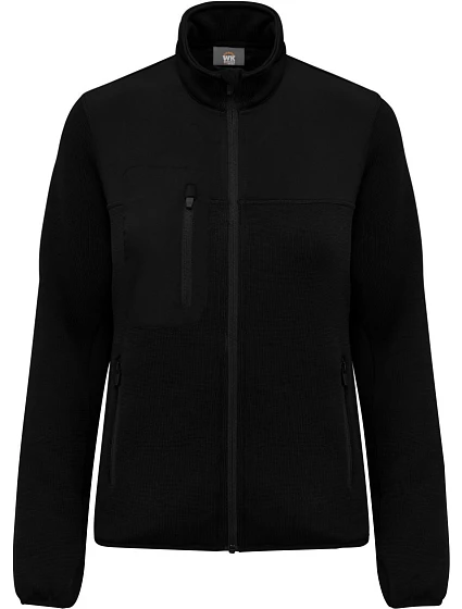 Dámská pracovní pletená fleecová bunda 20. black model 22448832 - WK Dámská pracovní pletená fleecová bunda 20. black model 22448832 - WK