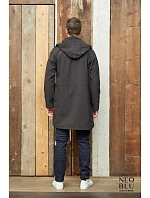 Men Pánský kabát deep black model 22499529 - NEOBLU Men Pánský kabát deep black model 22499529 - NEOBLU