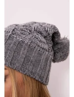 Fleecová čepice Paris K213 světle šedá