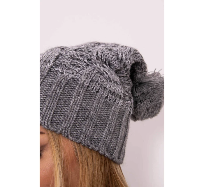 Fleecová čepice Paris K213 světle šedá